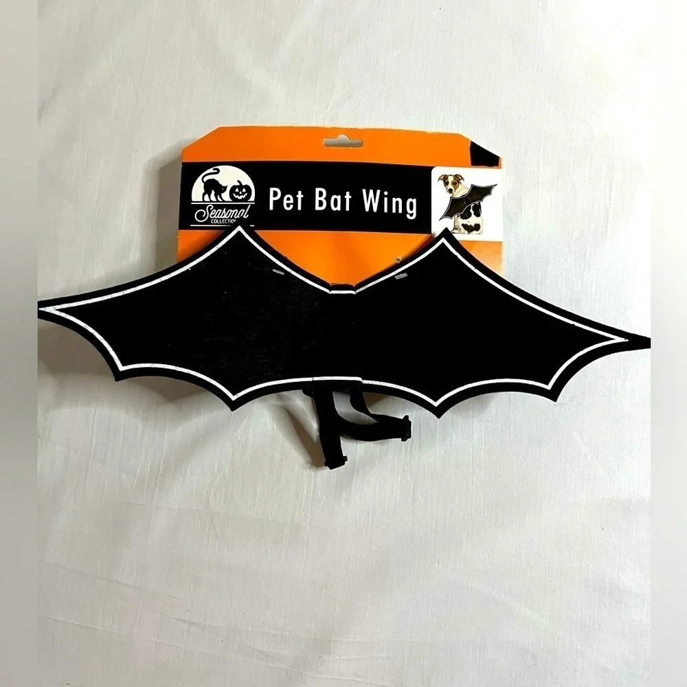 New Pet Bat Wings, Halloween, Costume, Pet Accessory - Picture 2 of 4